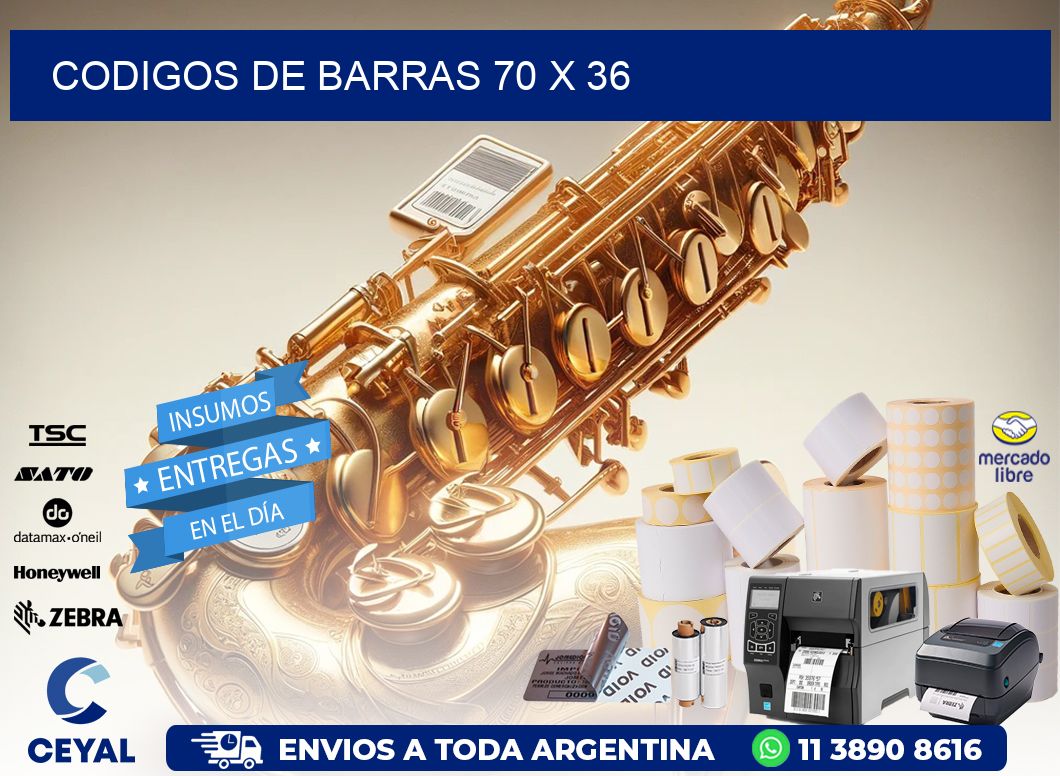 codigos de barras 70 x 36