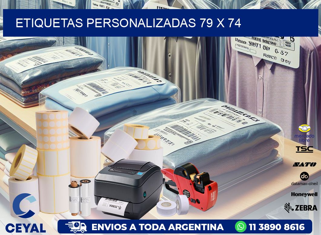 etiquetas personalizadas 79 x 74