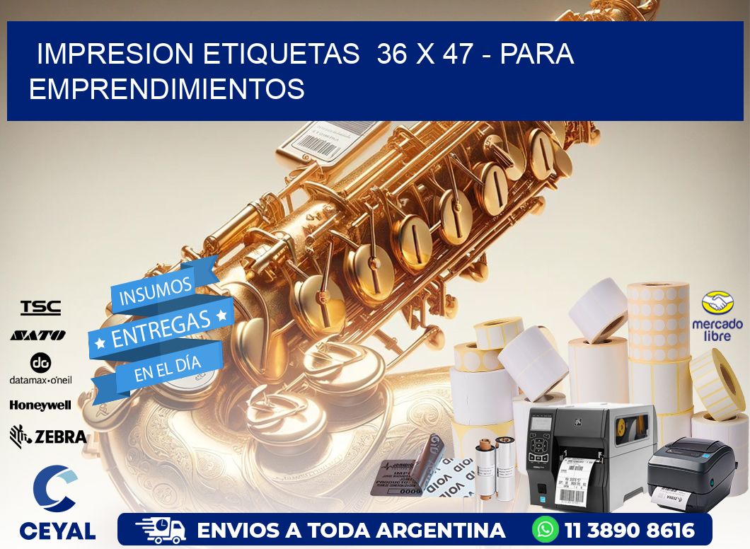 impresion etiquetas  36 x 47 – para emprendimientos