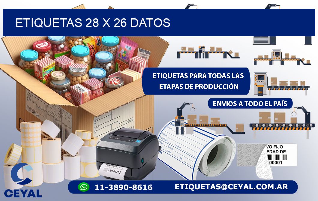 ETIQUETAS 28 x 26 DATOS