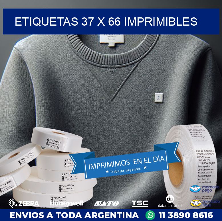 ETIQUETAS 37 x 66 IMPRIMIBLES