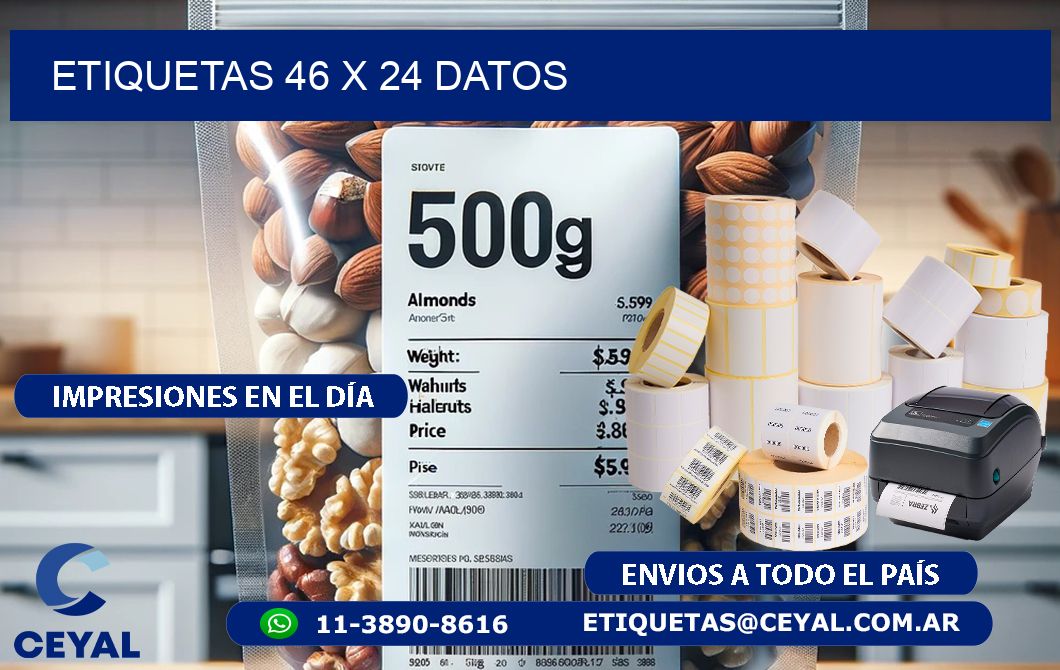ETIQUETAS 46 x 24 DATOS