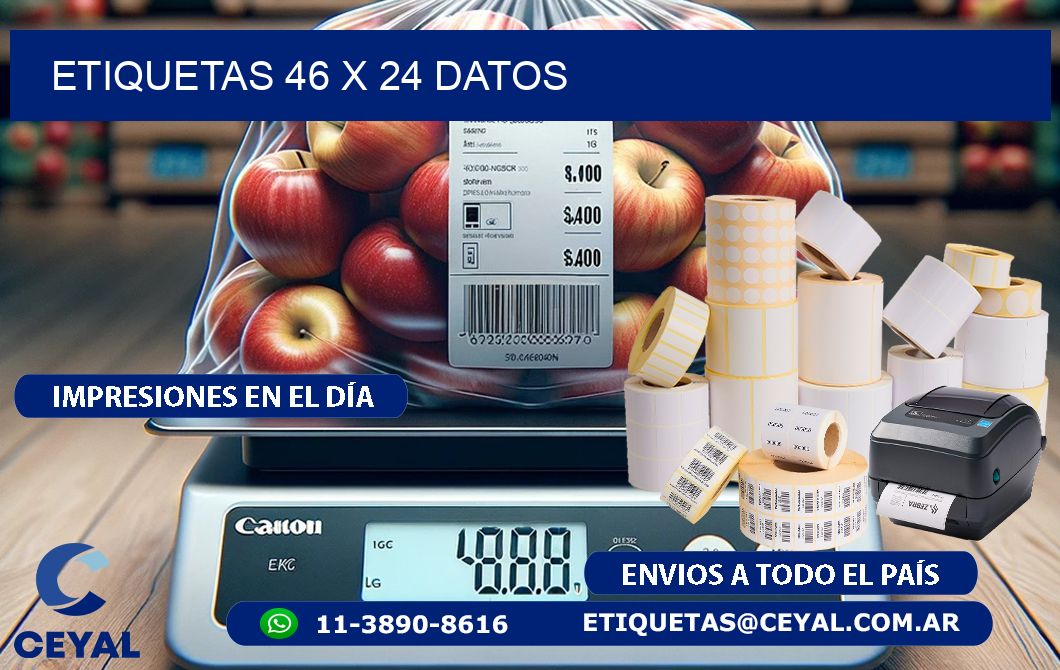 ETIQUETAS 46 x 24 DATOS