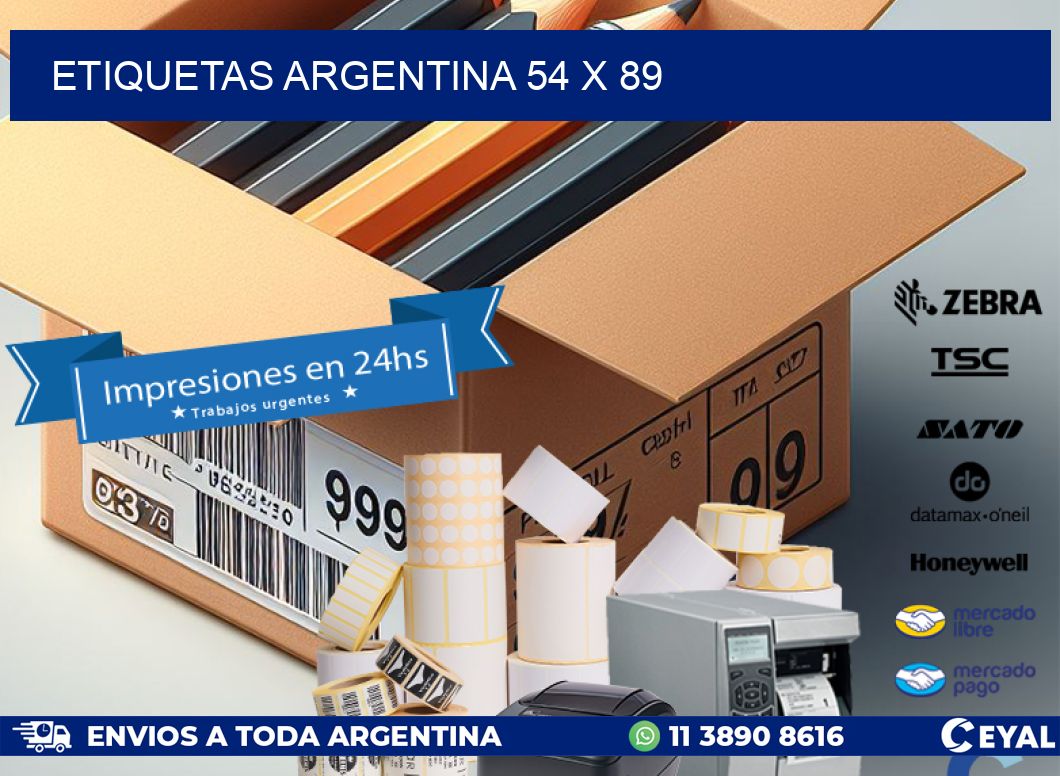 etiquetas argentina 54 x 89