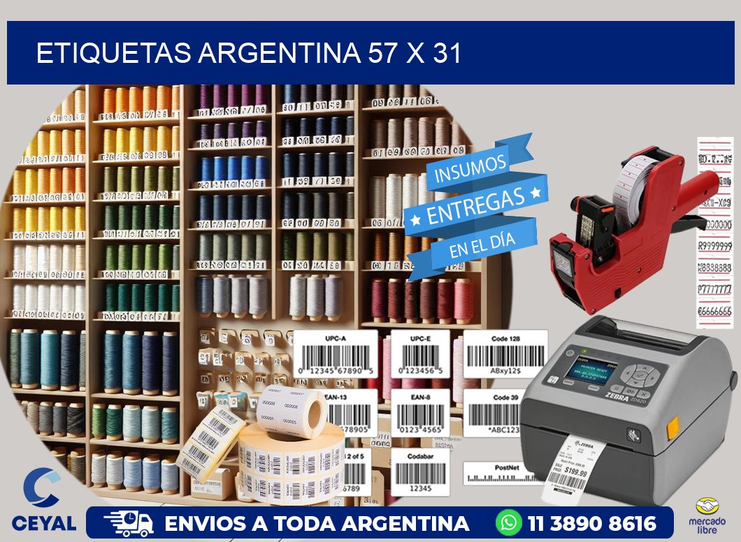 etiquetas argentina 57 x 31