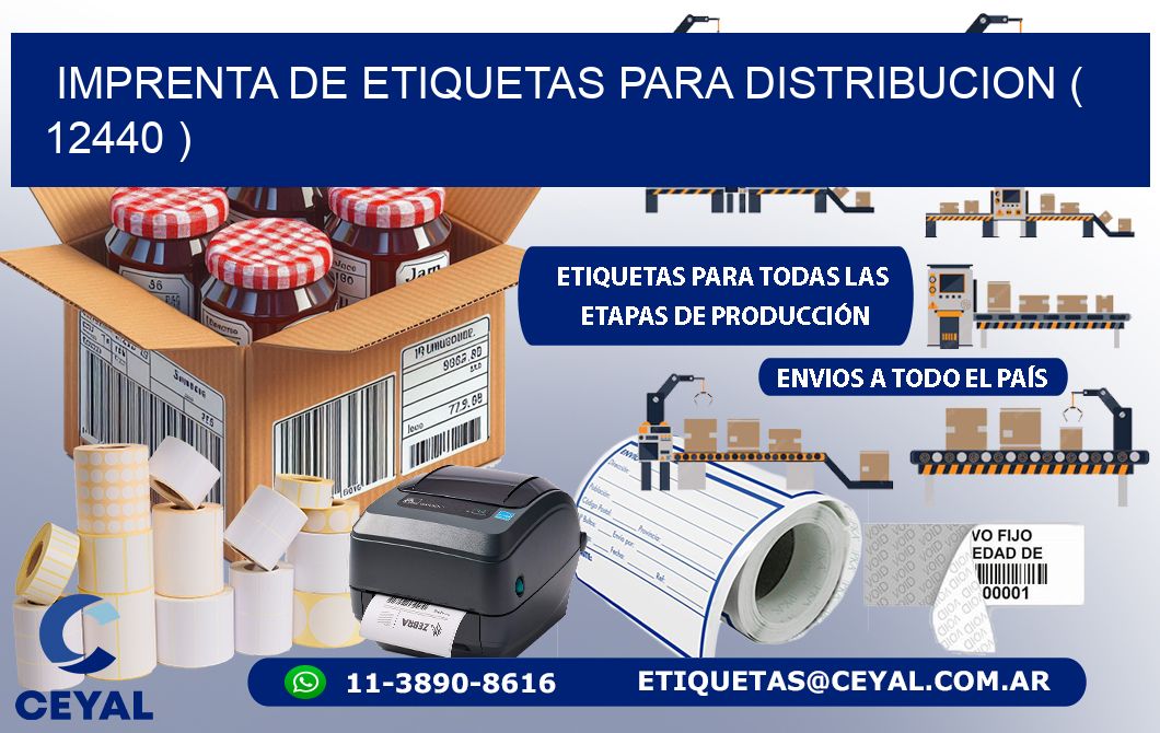 imprenta de etiquetas para distribucion ( 12440 )