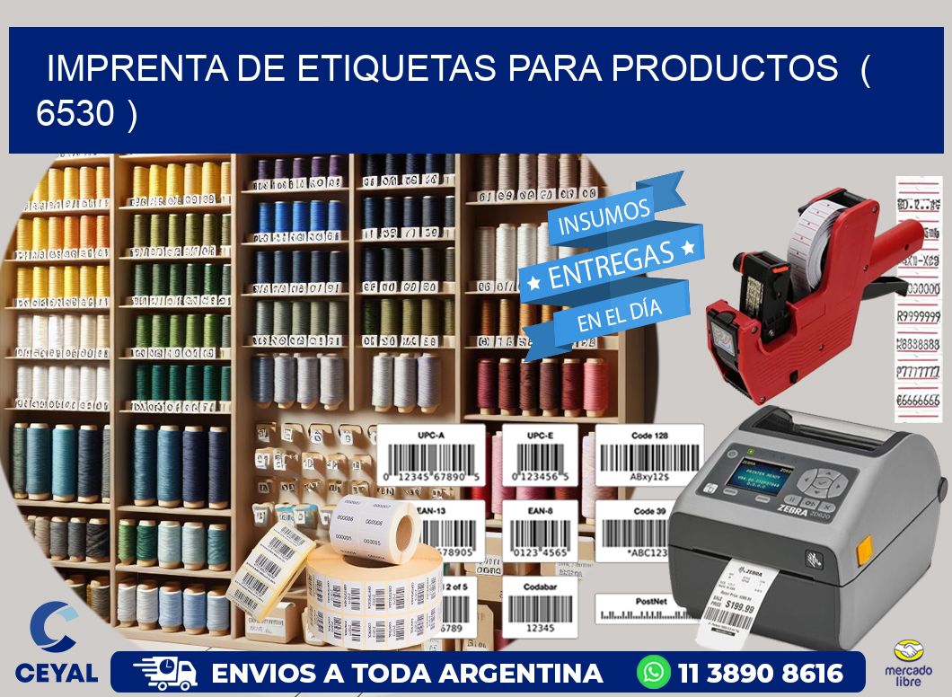 imprenta de etiquetas para productos  ( 6530 )