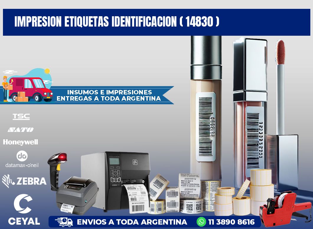 impresion etiquetas identificacion ( 14830 )