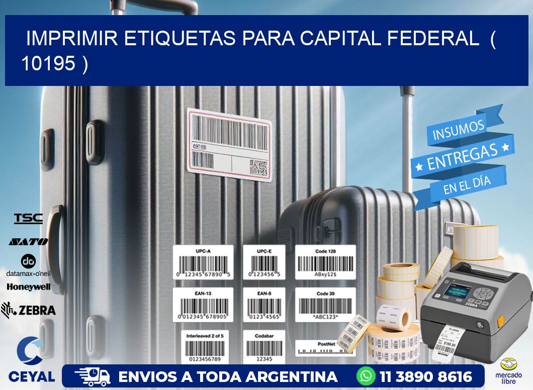 imprimir etiquetas para capital federal  ( 10195 )