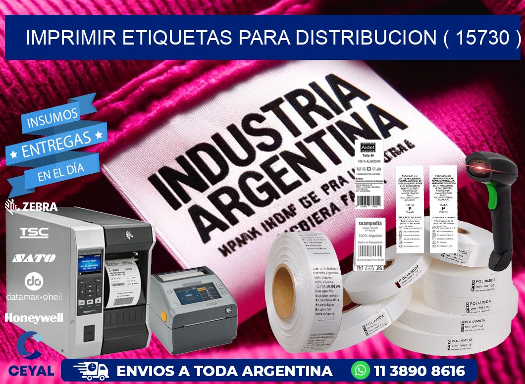 imprimir etiquetas para distribucion ( 15730 )
