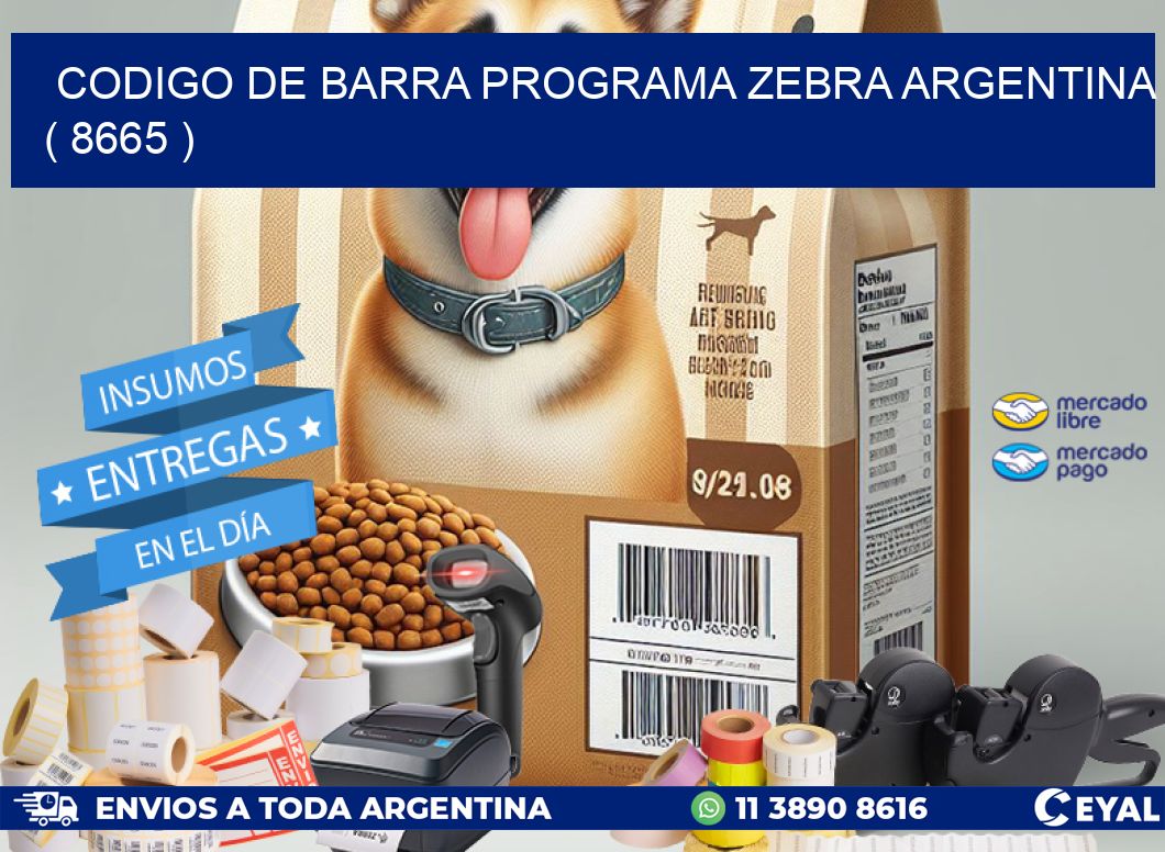CODIGO DE BARRA PROGRAMA ZEBRA ARGENTINA ( 8665 )