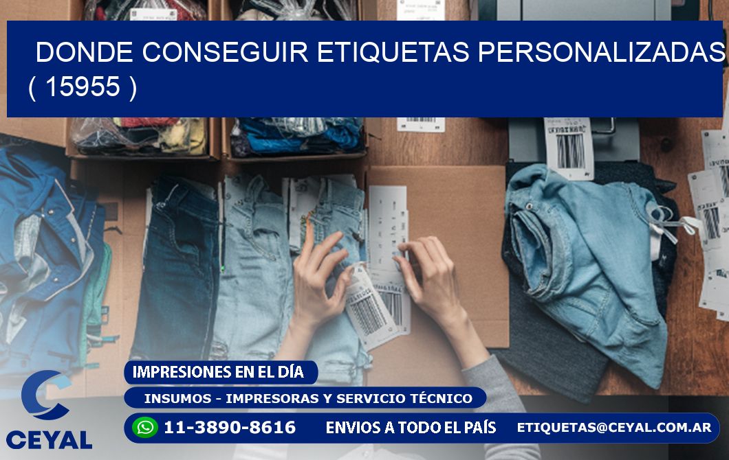 DONDE CONSEGUIR ETIQUETAS PERSONALIZADAS ( 15955 )