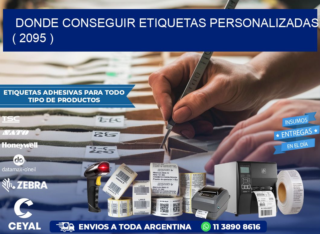 DONDE CONSEGUIR ETIQUETAS PERSONALIZADAS ( 2095 )