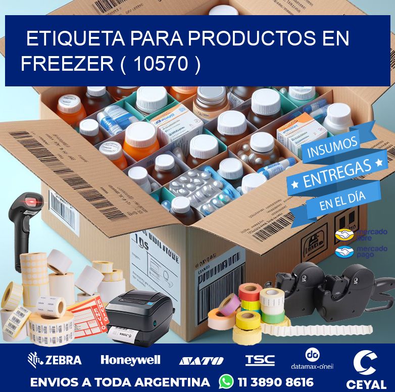 ETIQUETA PARA PRODUCTOS EN FREEZER ( 10570 )