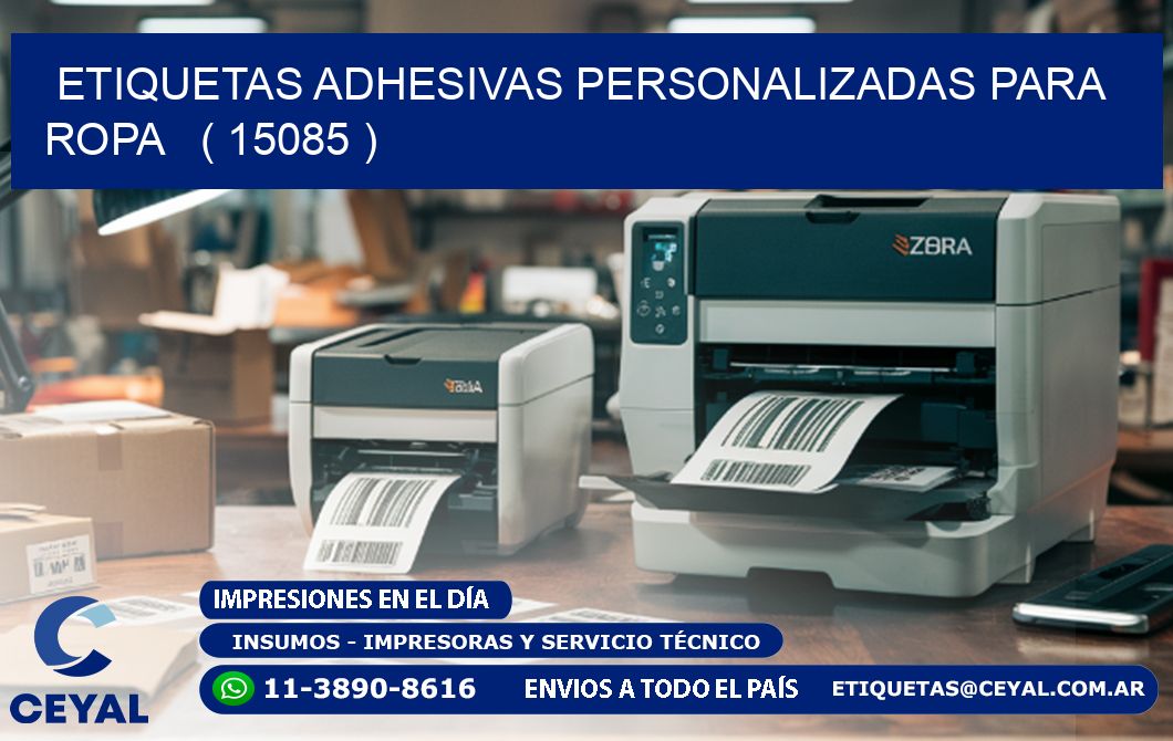 ETIQUETAS ADHESIVAS PERSONALIZADAS PARA ROPA   ( 15085 )