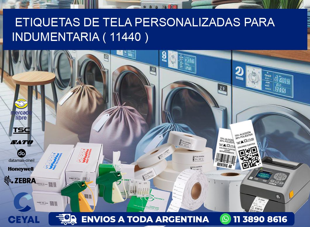 ETIQUETAS DE TELA PERSONALIZADAS PARA INDUMENTARIA ( 11440 )