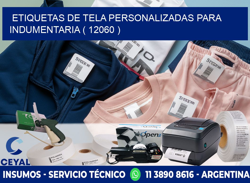 ETIQUETAS DE TELA PERSONALIZADAS PARA INDUMENTARIA ( 12060 )