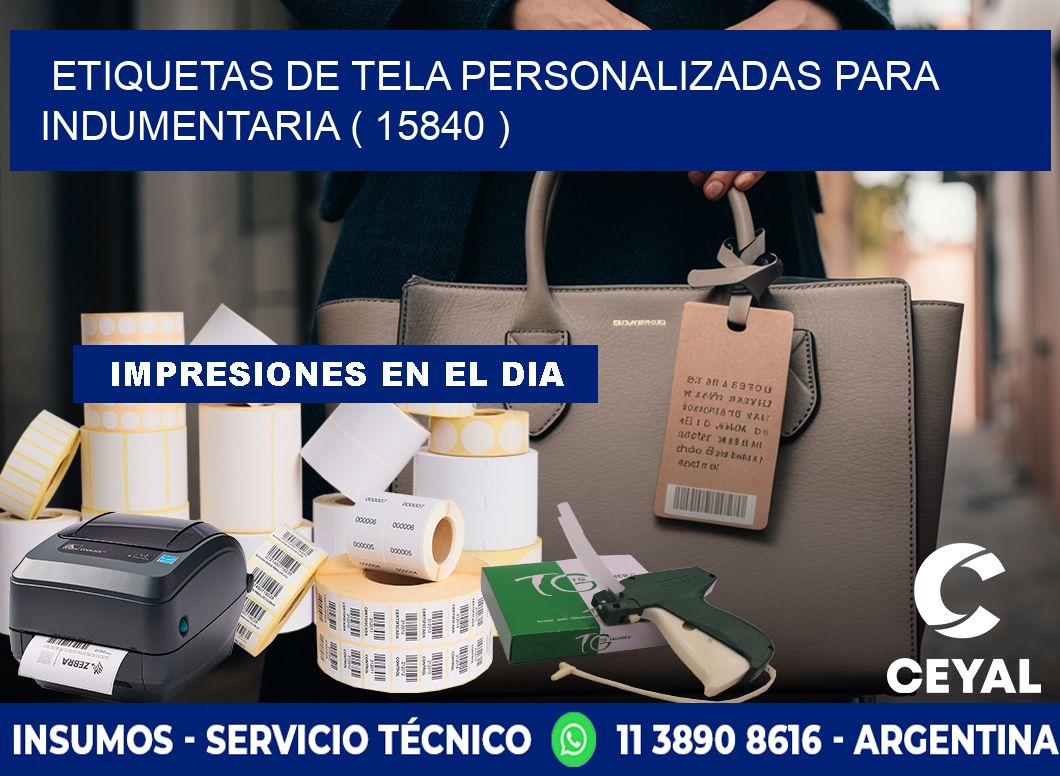 ETIQUETAS DE TELA PERSONALIZADAS PARA INDUMENTARIA ( 15840 )