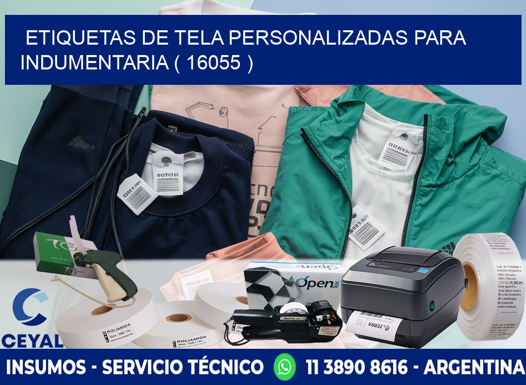 ETIQUETAS DE TELA PERSONALIZADAS PARA INDUMENTARIA ( 16055 )