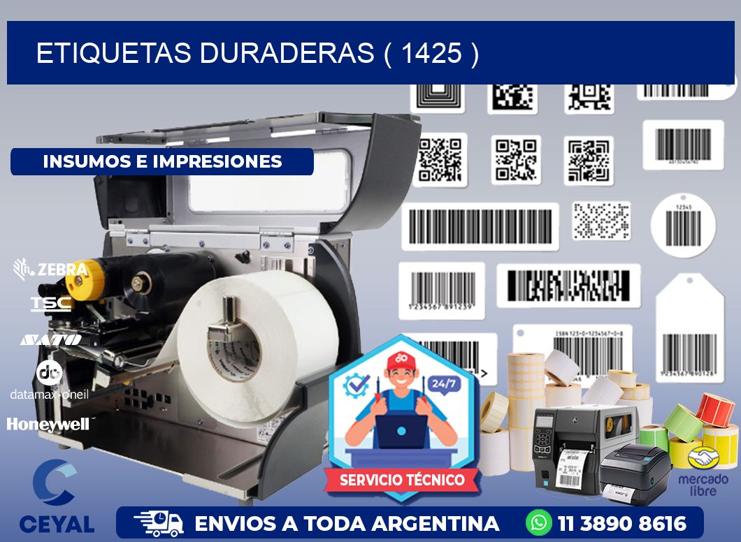 ETIQUETAS DURADERAS ( 1425 )