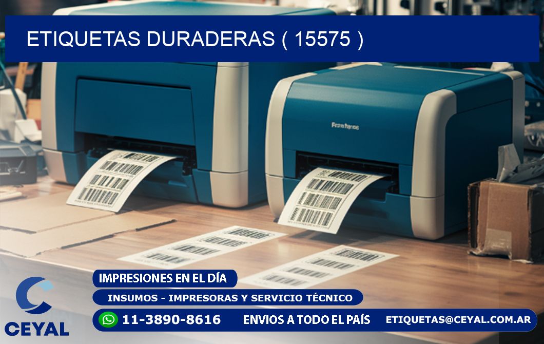 ETIQUETAS DURADERAS ( 15575 )