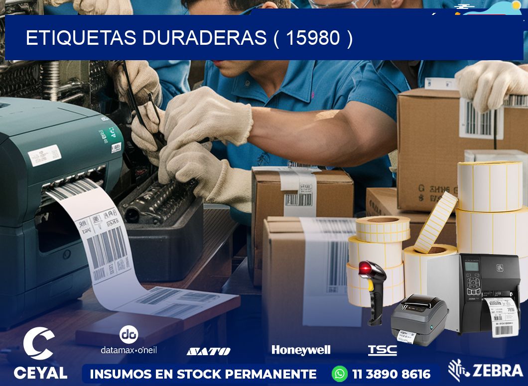 ETIQUETAS DURADERAS ( 15980 )