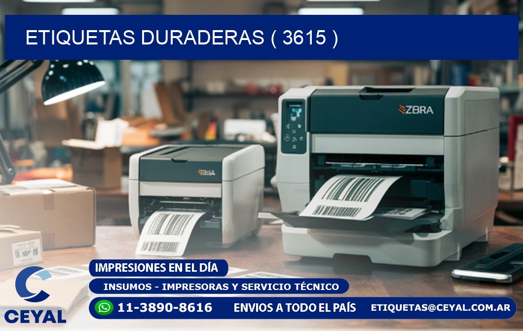 ETIQUETAS DURADERAS ( 3615 )