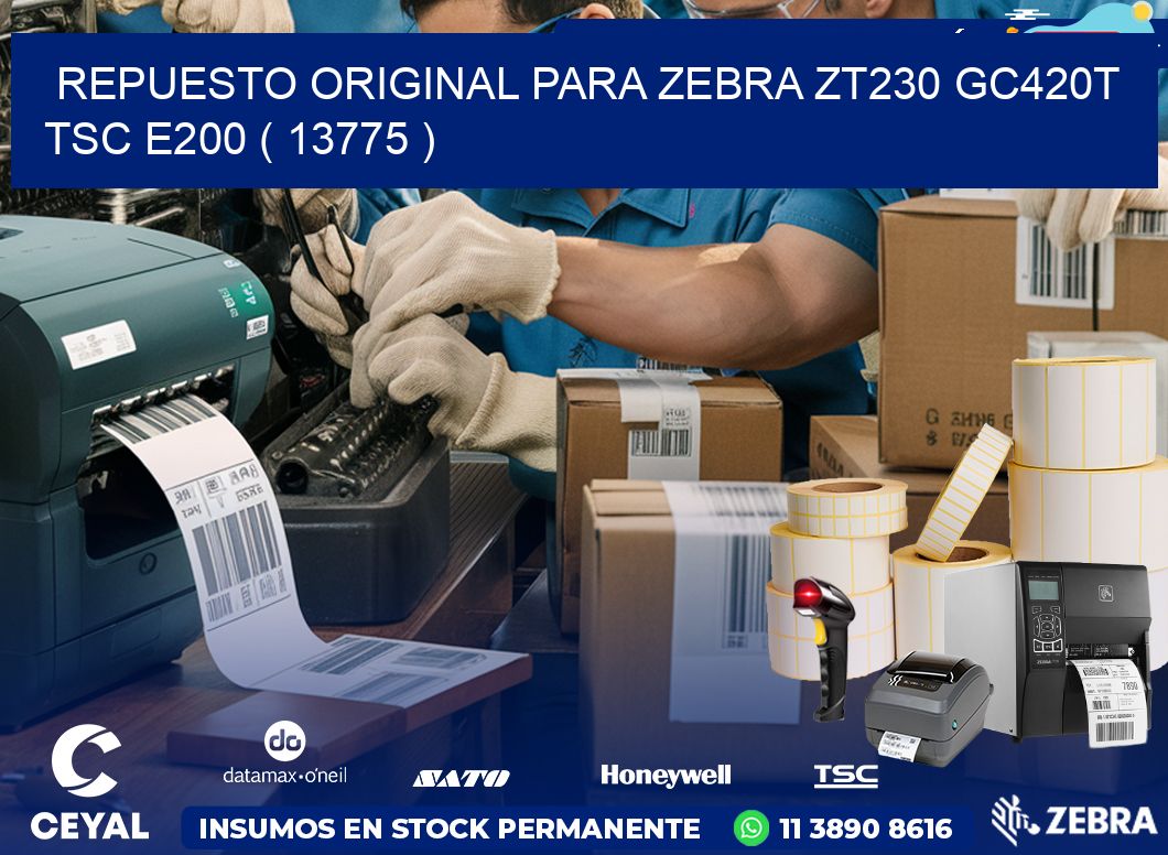 REPUESTO ORIGINAL PARA ZEBRA ZT230 GC420T TSC E200 ( 13775 )