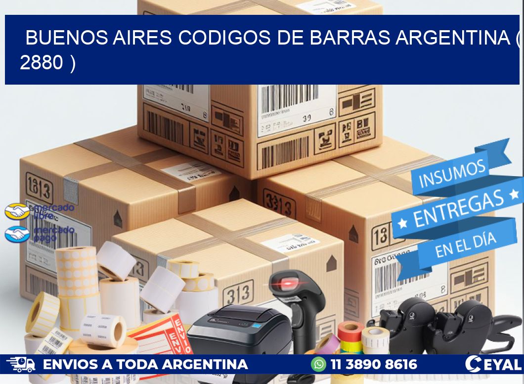 buenos aires codigos de barras argentina ( 2880 )