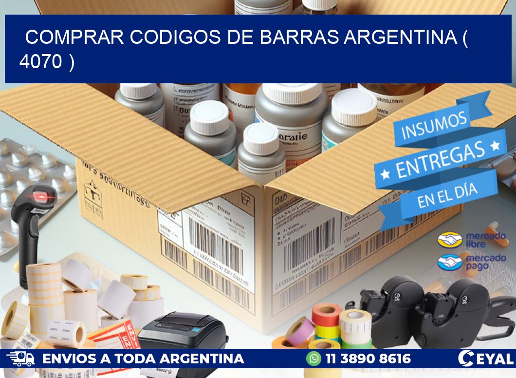 comprar codigos de barras argentina ( 4070 )
