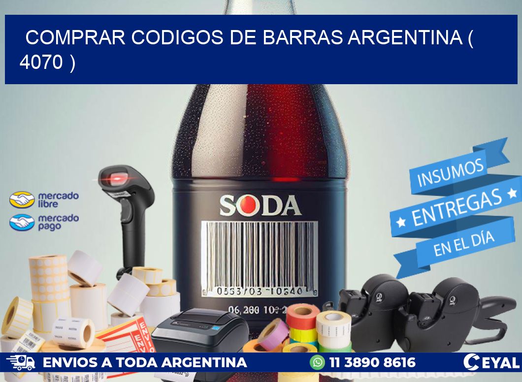 comprar codigos de barras argentina ( 4070 )