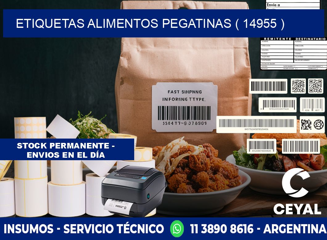 etiquetas alimentos pegatinas ( 14955 )
