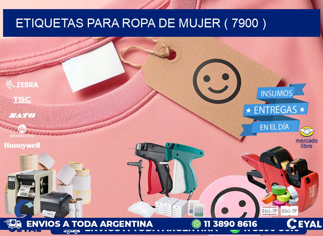 etiquetas para ropa de mujer ( 7900 )