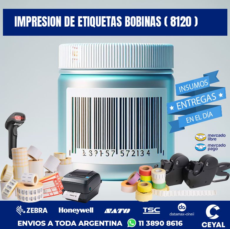 impresion de etiquetas bobinas ( 8120 )