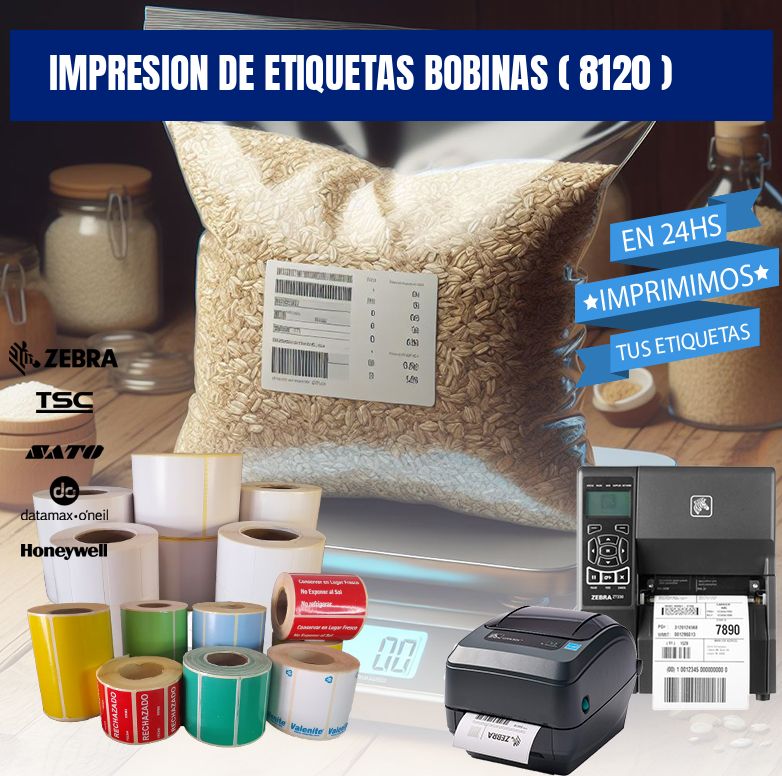 impresion de etiquetas bobinas ( 8120 )