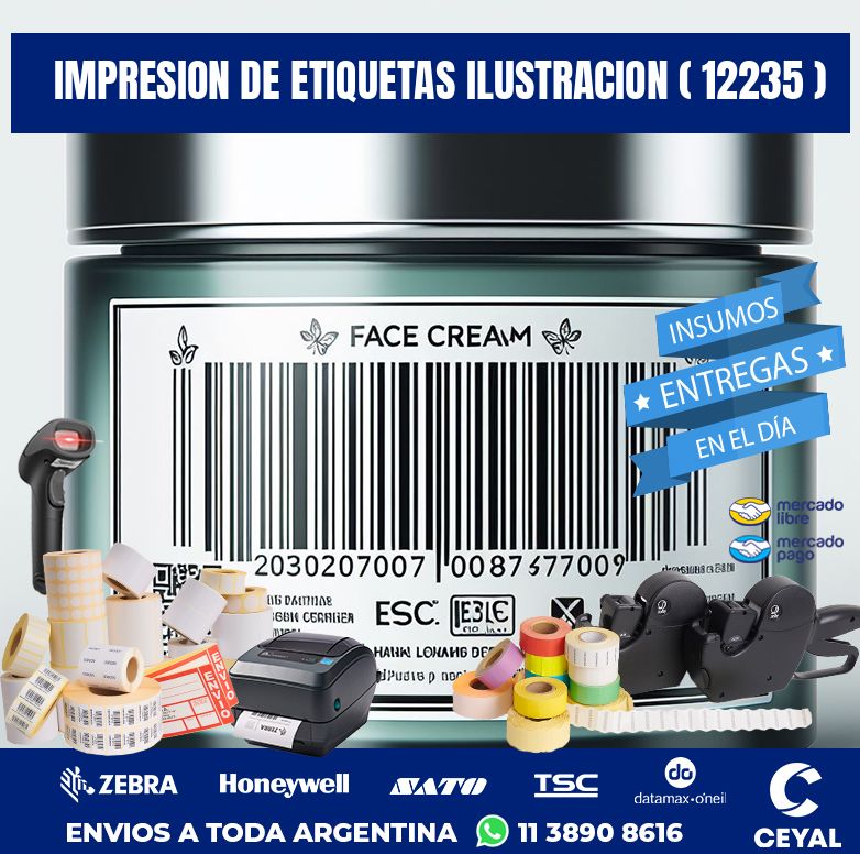 impresion de etiquetas ilustracion ( 12235 )