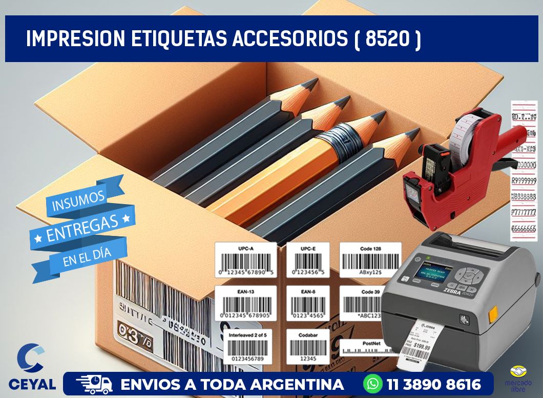 impresion etiquetas accesorios ( 8520 )