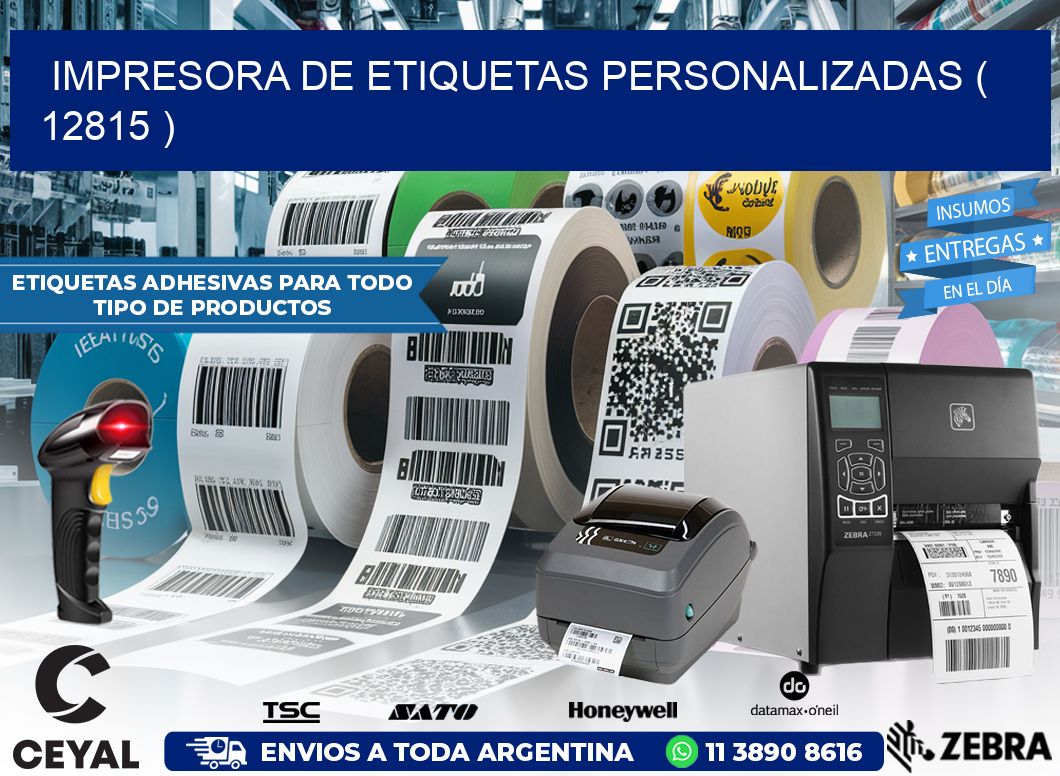 impresora de etiquetas personalizadas ( 12815 )