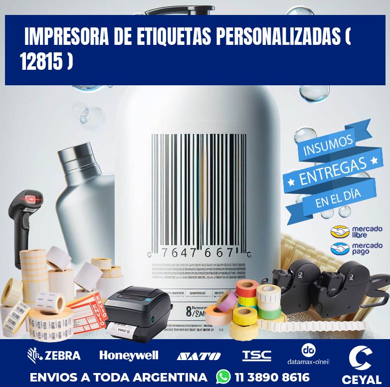 impresora de etiquetas personalizadas ( 12815 )