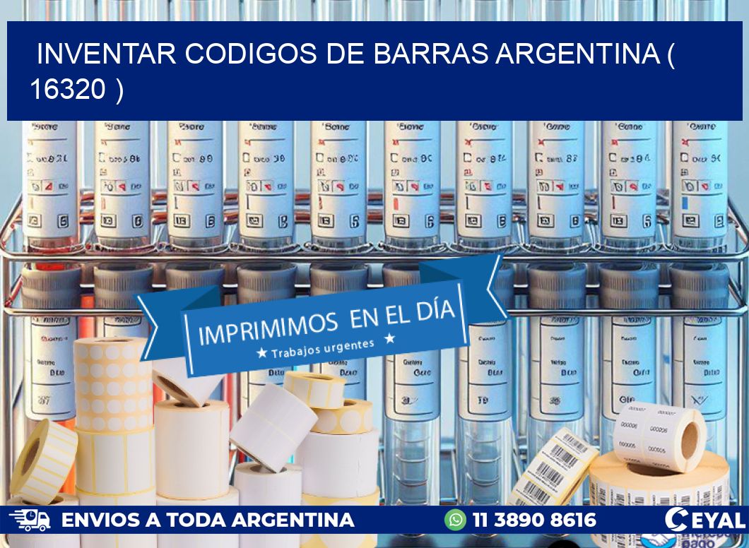 inventar codigos de barras argentina ( 16320 )