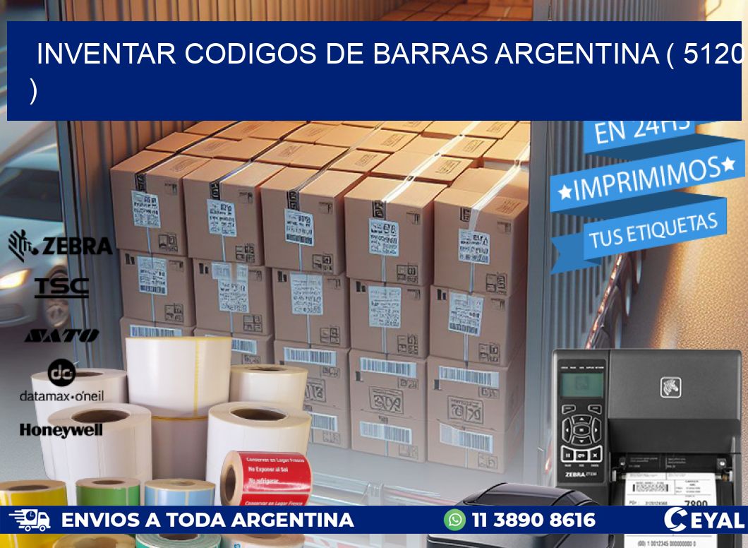 inventar codigos de barras argentina ( 5120 )