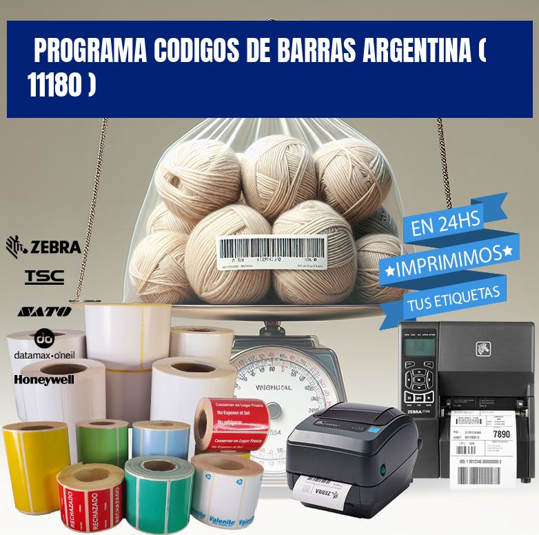 programa codigos de barras argentina ( 11180 )