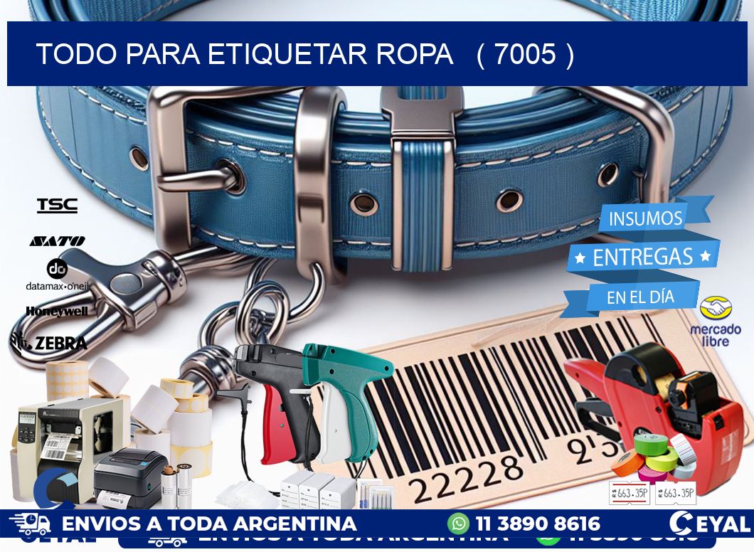 todo para etiquetar ropa   ( 7005 )