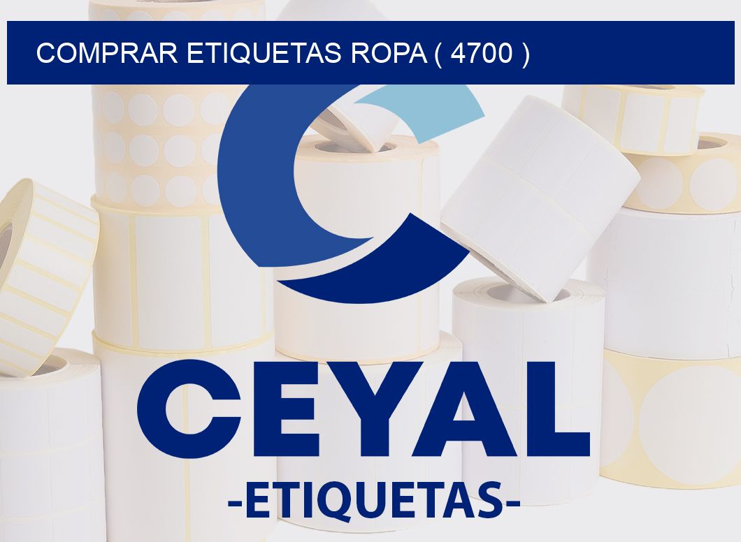 COMPRAR ETIQUETAS ROPA ( 4700 )