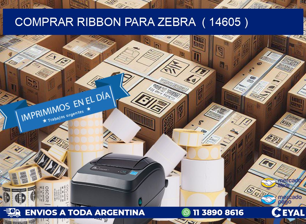 COMPRAR RIBBON PARA ZEBRA  ( 14605 )