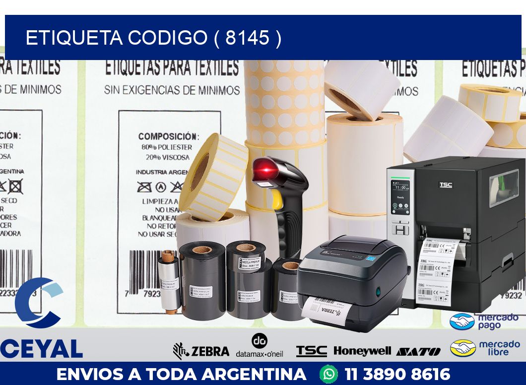 ETIQUETA CODIGO ( 8145 )