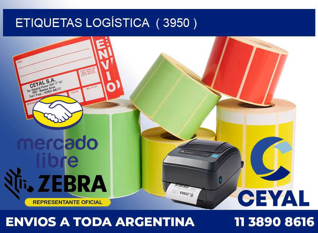 ETIQUETAS LOGÍSTICA  ( 3950 )
