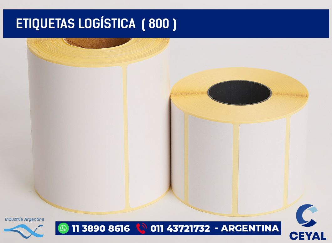 ETIQUETAS LOGÍSTICA  ( 800 )