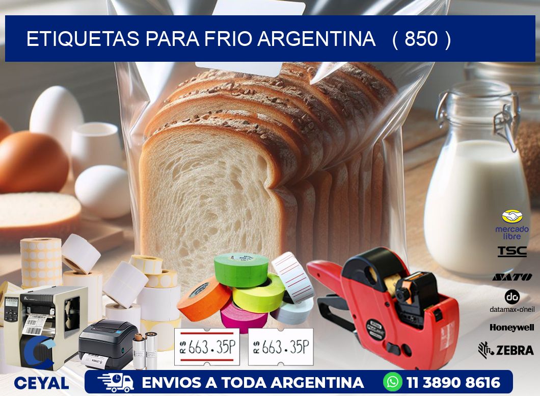 ETIQUETAS PARA FRIO ARGENTINA   ( 850 )