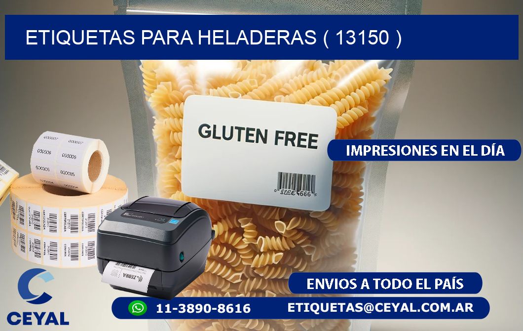 ETIQUETAS PARA HELADERAS ( 13150 )